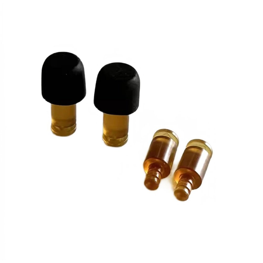 Ear Plug Titanium Reusable Ear Plugs for Noise Reduction Ultra Soft Foam Earplugs Sleep for Swimming, Snoring, Concerts, Work, Noisy Places (PEIPole*2+M earplug*2)