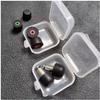 Ear Plug Titanium Reusable Ear Plugs for Noise Reduction Ultra Soft Foam Earplugs Sleep for Swimming, Snoring, Concerts, Work, Noisy Places (PEIPole*2+M earplug*2) view 3
