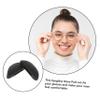 FOMIYES 20pairs Silicone Glasses Nose Pads Soft and Comfortable Eyeglass Support for Better Fit and Stability Compatible Optical Frames Black view 3