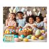 SOL MAR Chocolaty Covered Marshmallow Easter Bunnies 4PK Delicious Fluffy Treats Basket Filler Gathering Egg Hunts Holiday Party Celebration Classroom Bonus- Easghut view 2