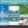 16oz Calcium Lactate Powder, 100% Pure Calcium Lactate, Food-Grade, Supports Bone Health, Helps Neutralize Food Acidity, Keeps Food Fresh, for Dairy Products, Breads and Pastries and More view 2