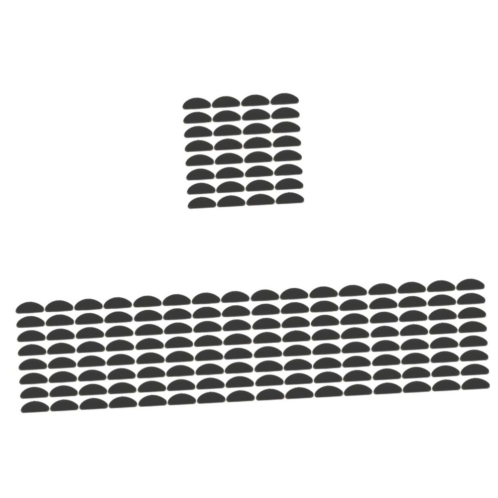 Beavorty 90pairs Silicone Nose Pads for Glasses Self-Adhesive Cushion for Comfortable Wear Replacement for Sunglasses and Eyeglasses Skin-Friendly Easy to Install