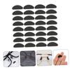Beavorty 90pairs Silicone Nose Pads for Glasses Self-Adhesive Cushion for Comfortable Wear Replacement for Sunglasses and Eyeglasses Skin-Friendly Easy to Install view 2