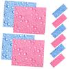 FOMIYES 10pcs Cloth Eyeglass Cleaning Cloths Adult Wipes Microfiber Rags Polishing for Glasses Screens view 1