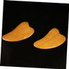 Beavorty 4pcs Wooden Gua Scraping Massage Tool for Facial Care Heart-Shaped Sandalwood Scraping Board for Muscle Relaxation and Skin Elasticity for Home Use view 4