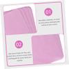 Beavorty 30pcs Ergonomic Lens Cloths Eyeglass Cleaning Microfiber Screen Cleaner Streak Washable for Glasses and Screens view 2