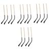 Beavorty 8pairs Eyeglasses Replacement Arms Nose for Glasses Comfortable Metal Temple Decorative Frame Parts view 1