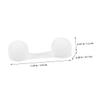 FOMIYES 400pcs Washable Nose Filters Nose Plugs for Spray Tanning and Dust Soft Breathable for Day Comfort Unisex Design for Activities view 2