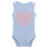 My Grandma Loves Me Print Baby Birth Announcement Bodysuit view 1