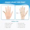 joingood Pinky Finger Splint, Finger Splint for Pinky, Broken Finger, Trigger Finger, Metacarpal Splint Hand Brace, Little Finger Brace for Tendonnitis, Pain Relief, Fits for Left & Right Hand(M) view 2
