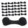 FOMIYES 400pcs Sponge Nasal Filters for Nose for Tanning Dust Breathable Comfortable Multi-use Fit for All Nostrils Safe for Daily Use view 4