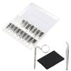Beavorty 1000pcs Glasses Repair Kit Eyeglass Screwdriver Set for Sunglasses Screw Box Tweezers Screwdriver Glasses Cloth view 1