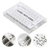 Beavorty 1000pcs Glasses Repair Kit Eyeglass Screwdriver Set for Sunglasses Screw Box Tweezers Screwdriver Glasses Cloth view 3