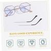 Beavorty 4pairs Glasses Replacement Arms Thin Metal Temples for Eyeglasses Replacement Frame Arms Legs Eyeglass Temple Repair Kit view 2