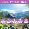 Blueberry Lutein Gummies with 120 Count - 2 Month Supply, Eye Health Support Supplement for Kids and Adult, Contains Blueberry Juice (30 mg/Gummy) & Lutein (20 mg/Gummy) view 3