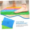 Beavorty 2pcs Thick Foot Massage Mats TPE Pads for Reflexology and Toe Pressure Relief and Comfortable Body Caring Tools for Foot Wellness view 4