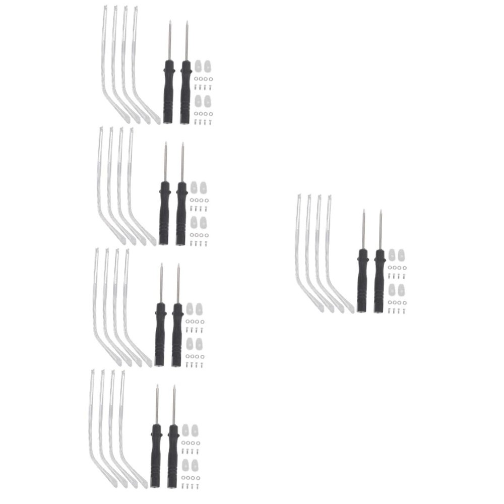 Beavorty 10sets Glasses Temple Replacement Metal Arm Legs Eyeglass Repair Kit Eyeglass Replacement Arms Legs