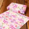 20 Pcs Mothers Day Napkins,Pink Floral Disposable Guest Napkins,Tulip Flower Luncheon Dinner Napkins,Thanks You Mom Bathroom Hand Towels for Spring Mother's Day Party Tableware Supplies view 4