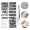 Beavorty 1set Glasses Repair Kit Nose Pads and Screws Portable Eyeglass Maintenance for Comfortable Fit and Non- Support view 3