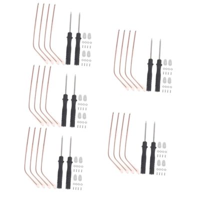 Beavorty 10sets Metal Glasses Arms - Replacement Parts for Eyeglasses and Sunglasses Easy to Install Stylish Design