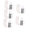 Beavorty 10sets Metal Glasses Arms - Replacement Parts for Eyeglasses and Sunglasses Easy to Install Stylish Design view 1