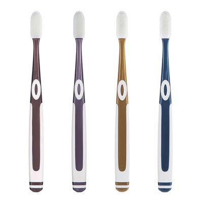 Beaupretty 1 Set Extra Soft Nano Toothbrush Adult Tooth Brushes Assorted Colors Ultra Soft Bristles Gums Teeth Care