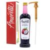 Amoretti - Dragon Fruit Beverage Infusion, 94 Servings Per Bottle (750 ml) - Drink Mix & Water Enhancer with Pump for Flavoring Cocktails, Waters, Teas, and other Beverages, Preservative Free view 1