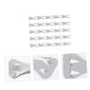 100pcs Fastener Clips for Elastic Wraps and Metal Clasps for and Clothing Fastening for Sports and Use view 4