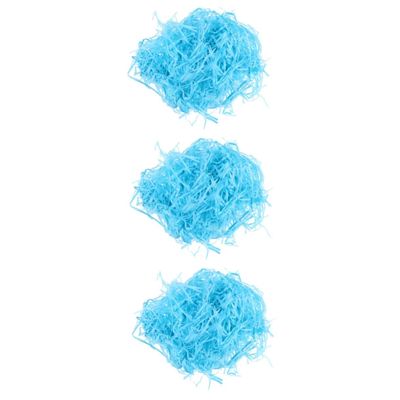 FRCOLOR 15packs Box Filler Paper Tissue Paper Filament for Packaging Shredded Filament for Party Supplies Light