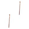 FRCOLOR 2pcs Back Massage Relief Tool Wooden Scratch Claw for Itchy Back Long Handle for Easy Use Storage view 1