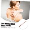 FRCOLOR 2pcs Back Massage Relief Tool Wooden Scratch Claw for Itchy Back Long Handle for Easy Use Storage view 2