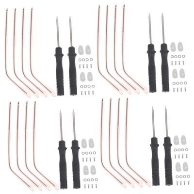 Beavorty 8sets Metal Glasses Arm Replacement -Allergy Eyeglasses Temple for Comfortable Wear and