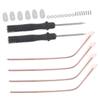 Beavorty 8sets Metal Glasses Arm Replacement -Allergy Eyeglasses Temple for Comfortable Wear and view 4