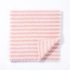 12 Packs of Kitchen dishcloths, Ultra Soft Absorbent dishcloths, Reusable Quick Drying Ultra-fine Fiber Cleaning Cloth, Coral Velvet Wave Design, Fluffy Free, 10 x 10 inches, Pink view 1
