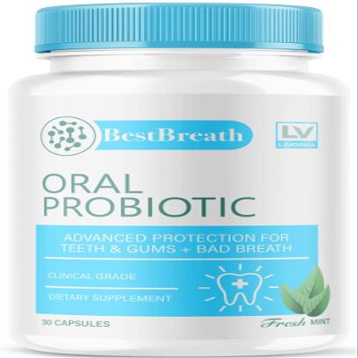 1 Pack - Best Breath - Best Breath Oral Probiotic, Best Breath Probiotic, Best Breath Pills, 30 Capsules for 1 Month, Best Breath Oral Probiotics for Mounth Bad Breath.