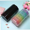 1set Weekly Portable Medicine Organizer Compartment Case for Vitamins Travel Storage Box for Easy Use Lightweight and Sealed for Freshness view 3