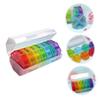 1set Weekly Portable Medicine Organizer Compartment Case for Vitamins Travel Storage Box for Easy Use Lightweight and Sealed for Freshness view 4