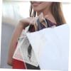 NOLITOY 10pcs Pvc Wine Bags Handles Candy Packaging for Parties Weddings Multi-function Tote for Wine Bottles Goodies view 4
