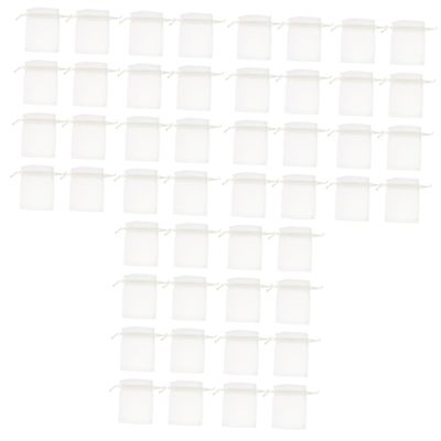 FRCOLOR 300pcs Sheer Organza Bags Drawstring Transparent Bags for Jewelry Candy Party Favors Lightweight and for Weddings and Celebrations