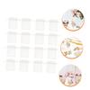 FRCOLOR 300pcs Sheer Organza Bags Drawstring Transparent Bags for Jewelry Candy Party Favors Lightweight and for Weddings and Celebrations view 2