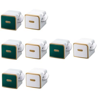 FRCOLOR 8pcs Manual Toothpaste Dispenser Wall-Mounted Squeezer for Extraction for Bathroom and Kitchen Use Space-Saving Design