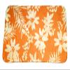 Calabria Japan Tropical Floral Microfiber Cleaning Cloth Orange Purple 2 Pack Clean Eyeglasses Phone Screen Glasses Sunglass view 2