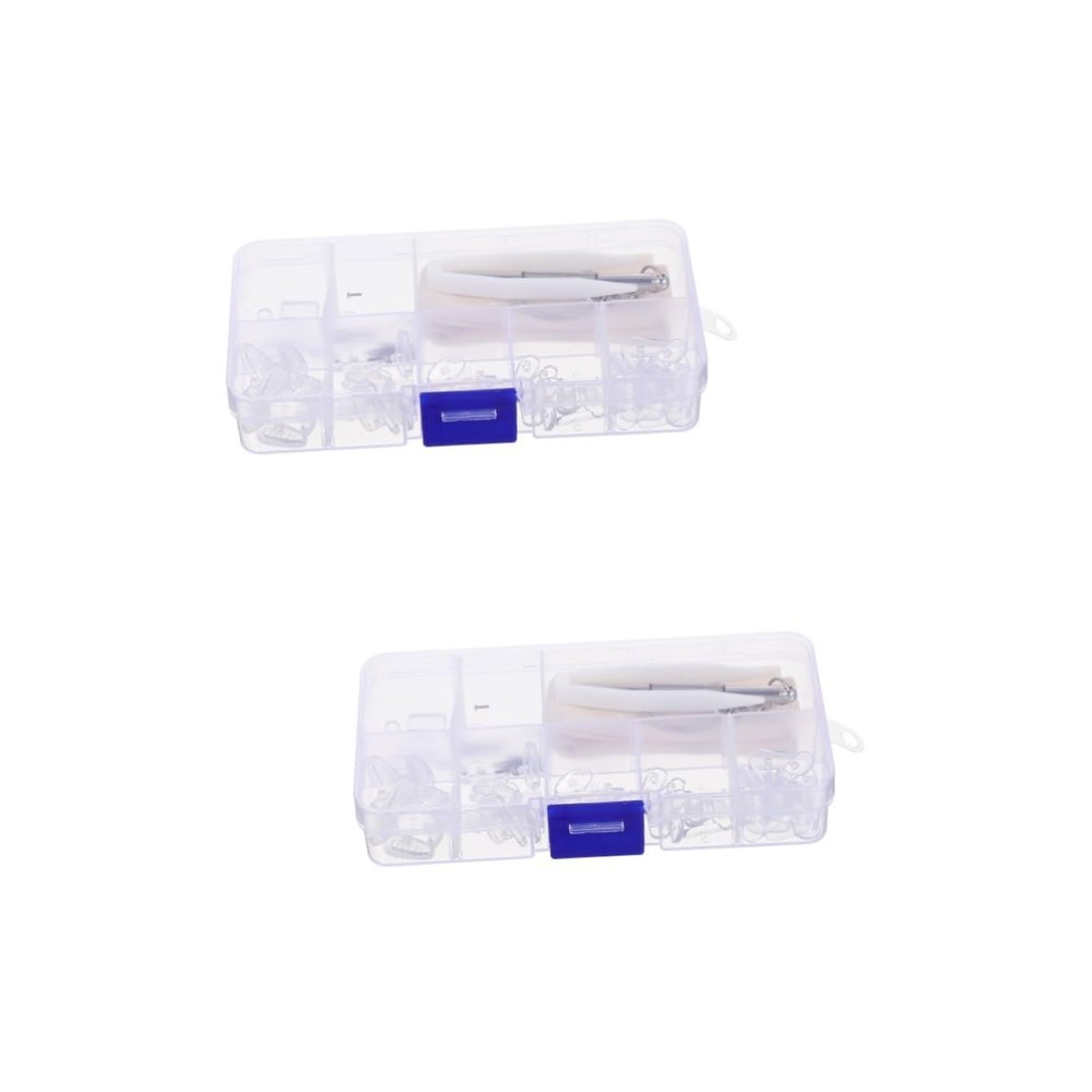 Beavorty 2sets Glasses Repair Kit Non-Slip Nose Pads Replacement for Eyeglasses Glasses Nose Pads Stick