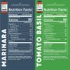 Carbone Pasta Sauce VARIETY PACK of Spicy Vodka, Marinara, Four Cheese, Tomato Basil, Tomato Sauce Made with Fresh, Natural Ingredients, Non GMO, Gluten Free, Low Carb, 24 Fl Oz (Pack of 4) view 3