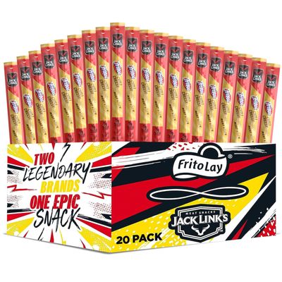 Frito-Lay Jack Links Fritos Chili Cheese Meat Sticks Straight Pack (Pack of 20)