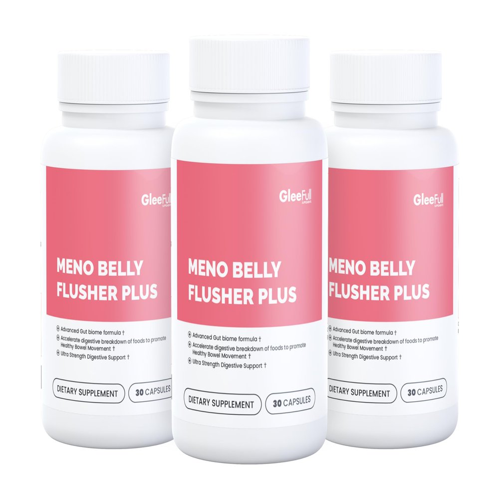 Meno Belly Flusher Plus - 3 Bottles