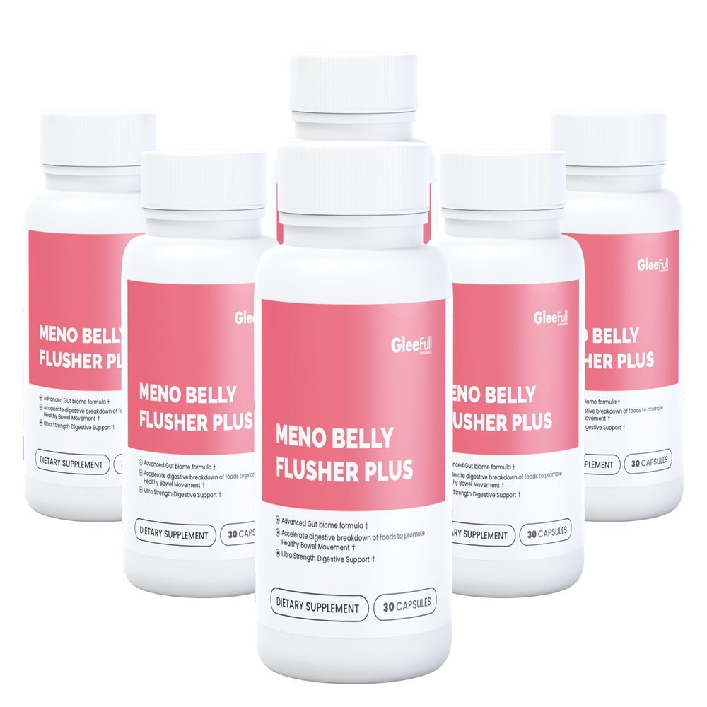 Meno Belly Flusher Plus - 6 Bottles
