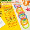 16PCS Silly Heart Straw Glasses for Kids 5 Colors Novelty Drinking Straw Glasses Fun Loop Straws Eyeglasses in Cute Heart for Adults Kids Annual Meeting Birthday (Plastic) view 3