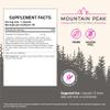 Mountain Peak Nutritionals Permeable Gut Formula - Helps Protect Stomach & Intestinal Lining - Leaky Gut & Gastro Support Supplement - Hypoallergenic Dietary Supplement (90 Vegetarian Capsules) view 3