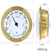 NOLITOY Metal Humidor Humidifier Humidor Hygrometer Metal Hygrometer Humidor, 6.00X6.00X2.30CM view 2
